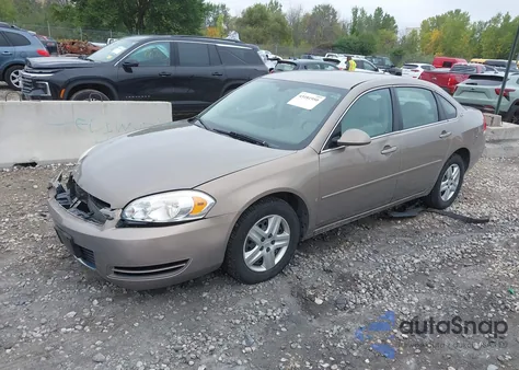 2007 Chevrolet Impala Ls z USA, uszkodzony, nr VIN 2G1WB58K979203839